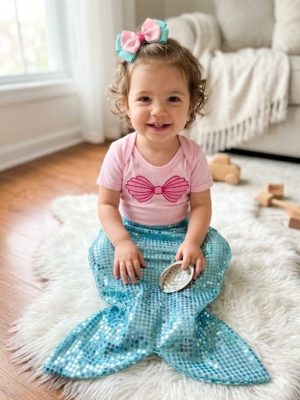 Kit body Mesversário Pequena Sereia