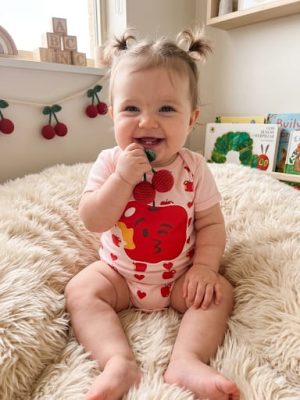 Body temático cereja